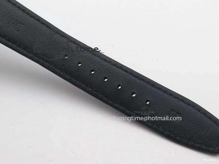 MIROTIME 0301 Portuguese Real PR IW500112 ZF 1:1 Laureus Edition On Black Leather Strap A Flexible 7369